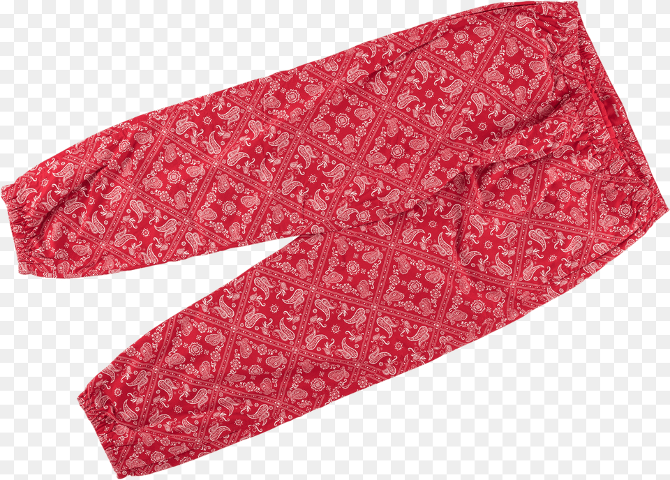 Supreme Bandana Track Pant Ss, Clothing, Pants, Accessories Free Transparent Png