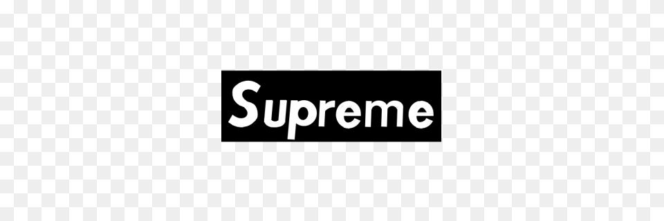 Supreme Black Boxlogo Emblems For Gta Grand Theft Auto V, Logo, Text Png Image