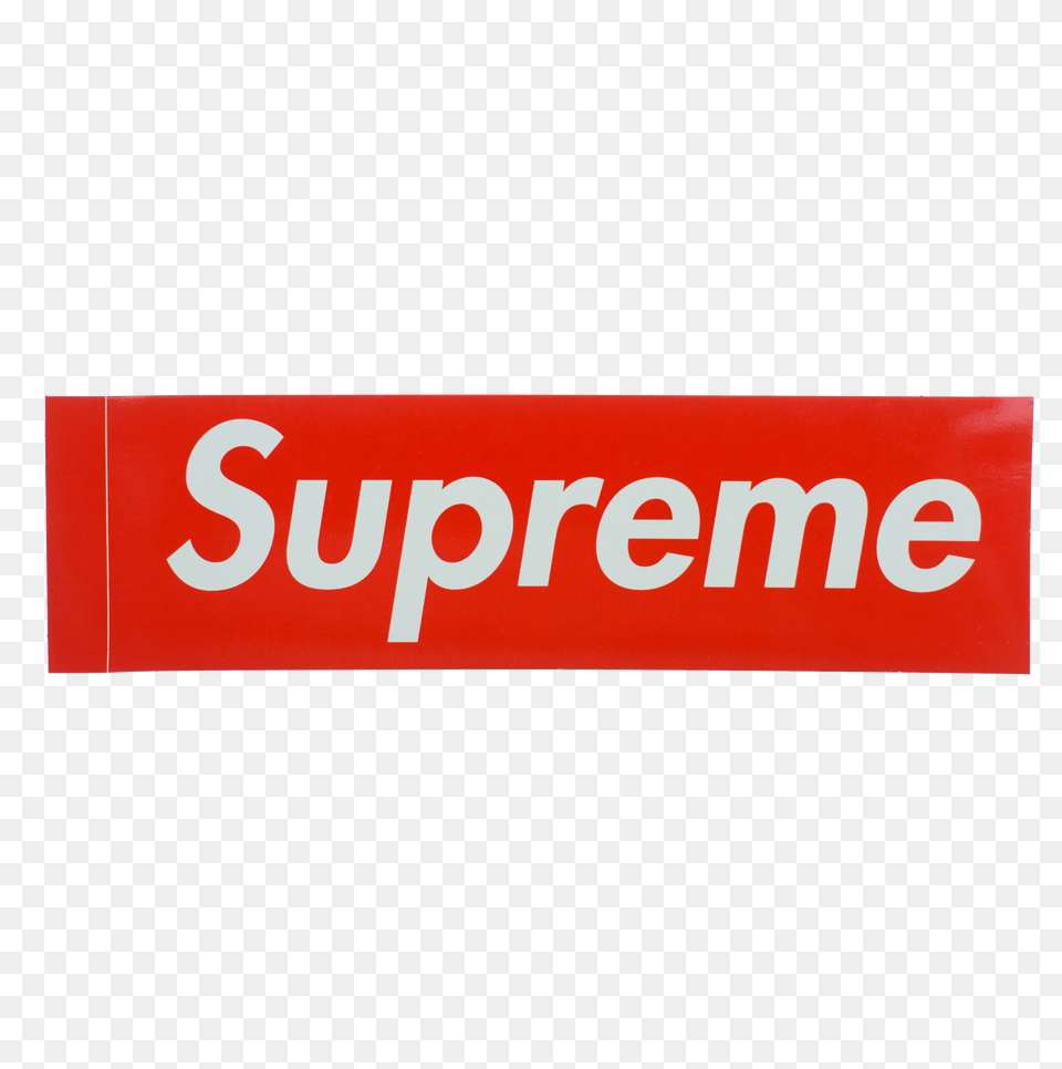 Supreme Bogo Sticker Supreme Logo Comic Sans, Sign, Symbol Png
