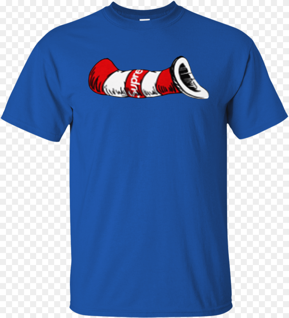 Supreme Cat In The Hat Tee Black, Clothing, Shirt, T-shirt Png