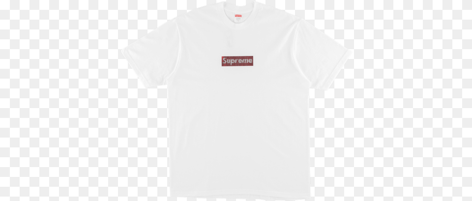Supreme Cdg Split Box Logo Tee, Clothing, T-shirt Png Image