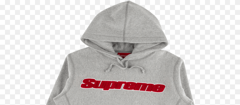 Supreme Chenille Hoodie Ss Hoodie, Clothing, Hood, Knitwear, Sweater Free Png Download