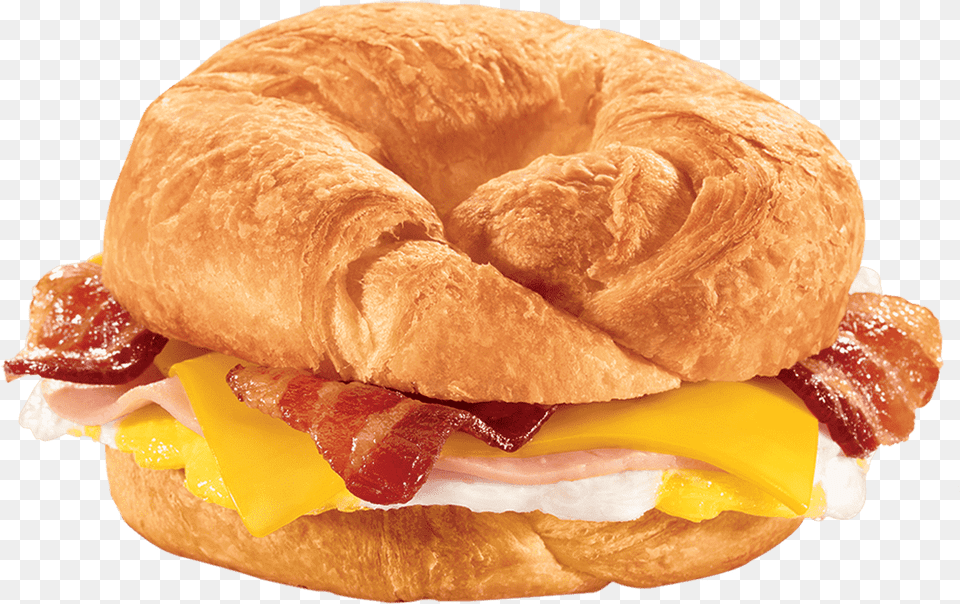 Supreme Croissant Jack In The Box, Burger, Food, Bread Free Png Download