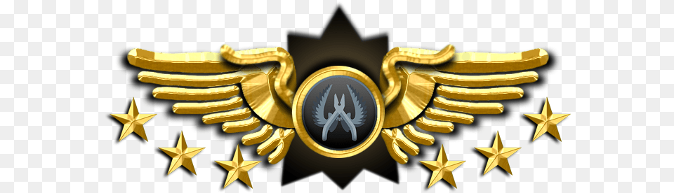 Supreme Cs Go 2 Image Emblem, Symbol, Logo, Gold Free Transparent Png