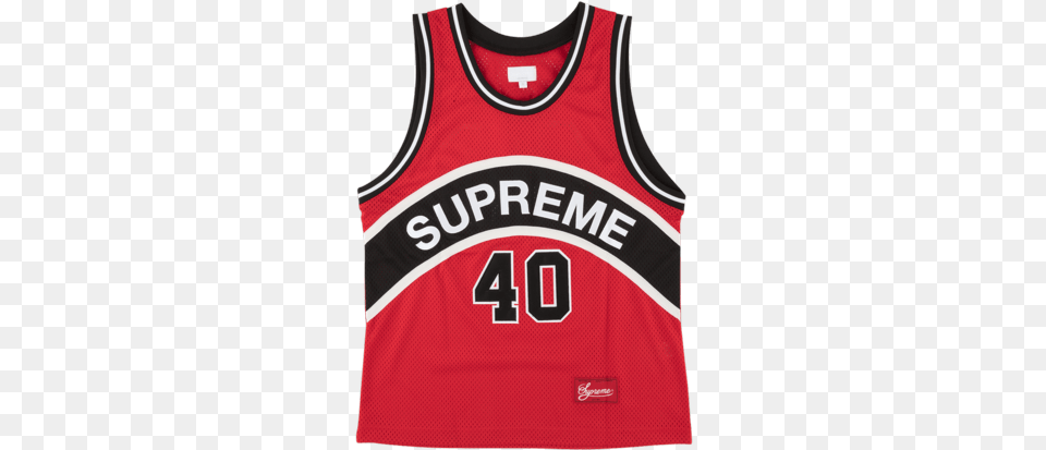 Supreme Curve Basketball Jersey Ss Footwear Advertisement, Clothing, Shirt Png Image
