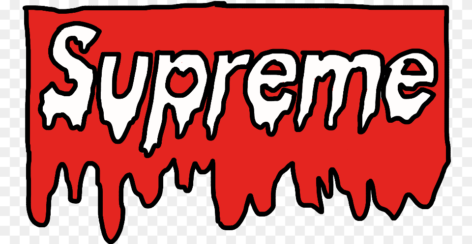 Supreme Derafita Gucci Draw Red Illustration, Banner, Text, Logo, Person Free Png