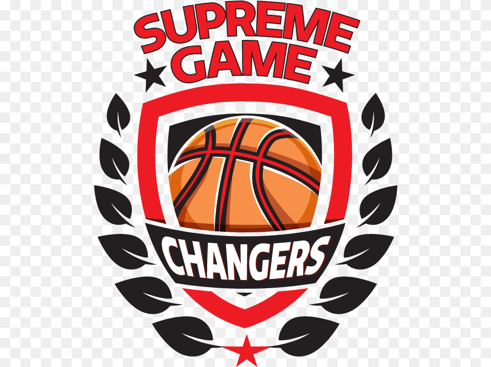 Supreme Game Changers Travel Basketball United States Cross Over Basketball, Logo, Emblem, Symbol, Dynamite Png