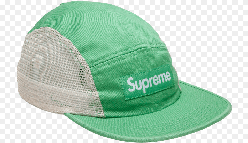 Supreme Hat Supreme Mesh Hat Green, Baseball Cap, Cap, Clothing Png