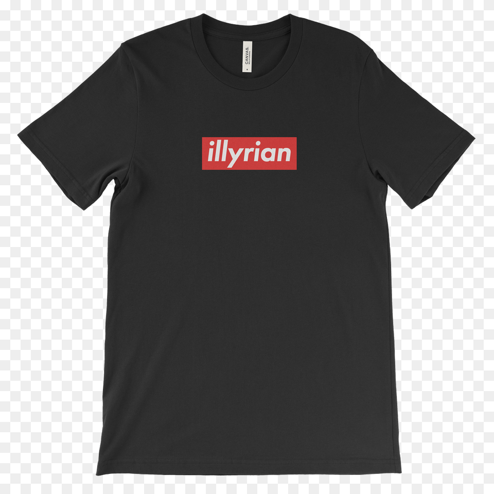 Supreme Illyrian T Shirt Redxblack, Clothing, T-shirt Free Png