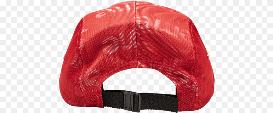 Supreme Lenticular Logo Camp Cap Red Mesh, Baseball Cap, Clothing, Hat, Swimwear Free Transparent Png