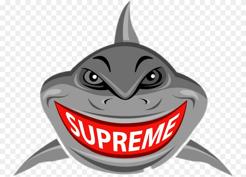 Supreme Logo Fish Supreme Logo, Blade, Dagger, Knife, Weapon Free Transparent Png