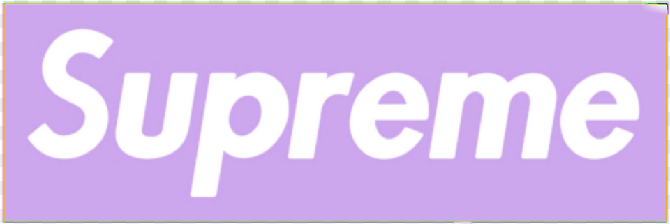 Supreme Logo Purple Light Purple Supreme Sticker, Text Free Transparent Png