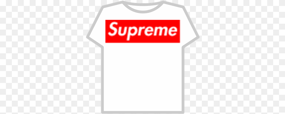 Supreme Logo Roblox Supreme T Shirts Roblox, Clothing, T-shirt, Shirt Free Transparent Png