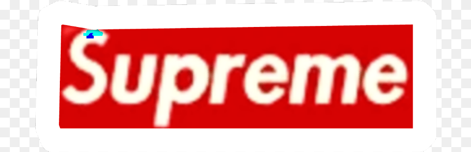 Supreme Logosupreme Supremelogo Vbuck Vbucks Gucci Small Supreme Sign, Logo, Symbol, Text, Sticker Free Png