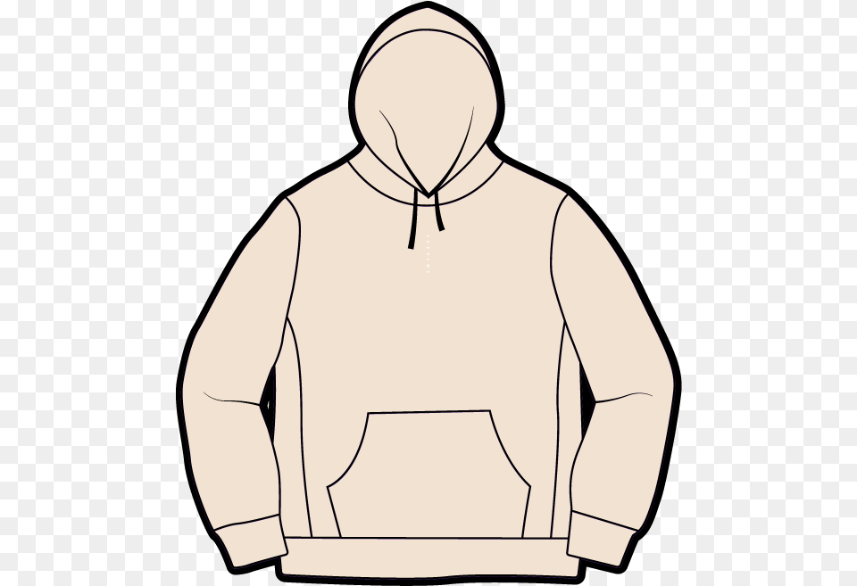 Supreme Micro Logo Hooded Sweatshirt Hooded, Clothing, Hood, Hoodie, Knitwear Free Png Download