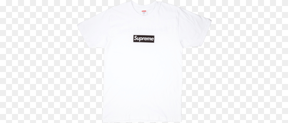 Supreme Paris Box Logo Tee What Font Is The, Clothing, T-shirt Png