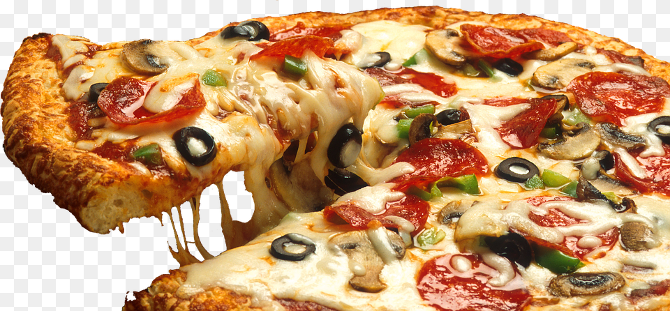 Supreme Pizza Food Png Image