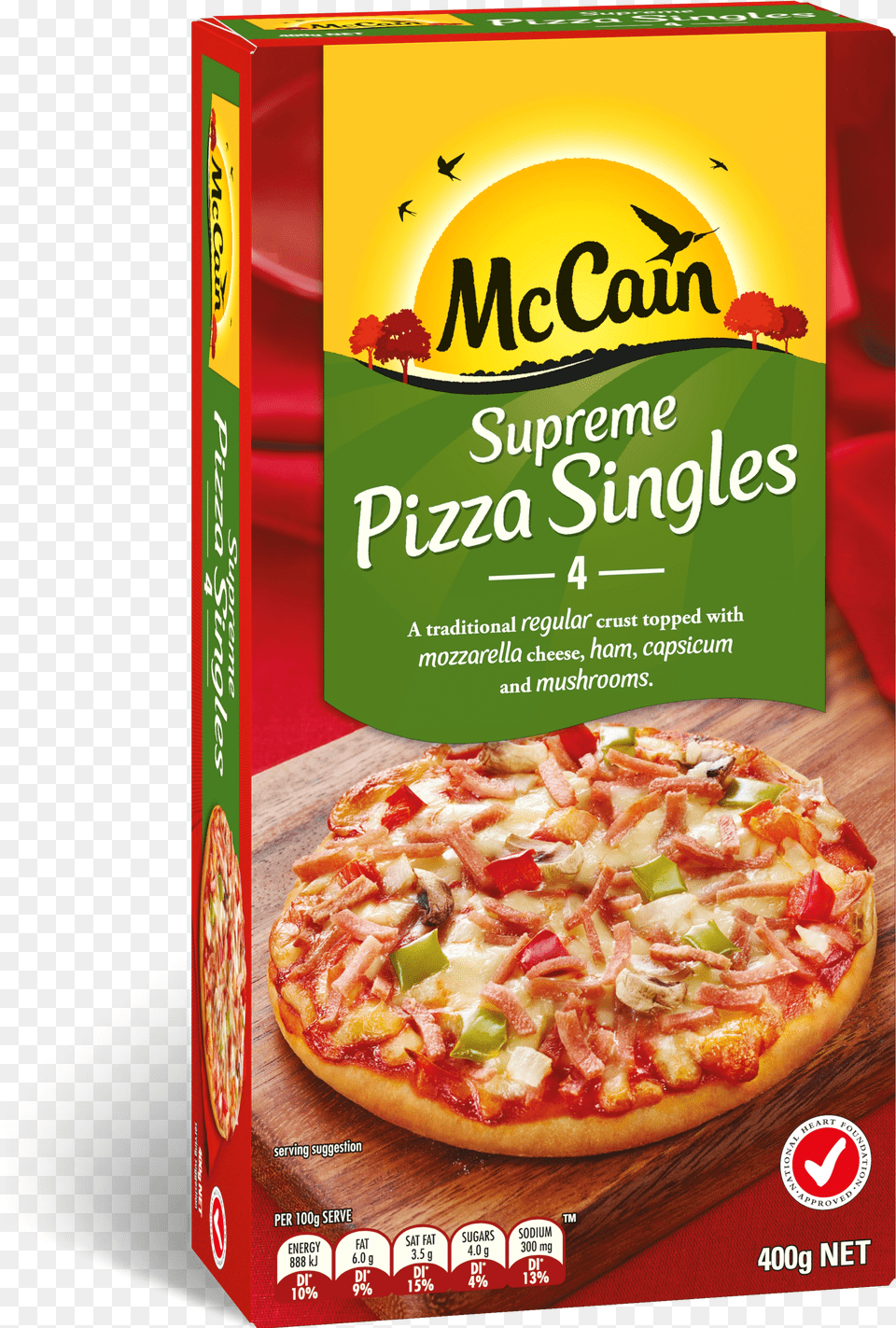 Supreme Pizza Singles G Clipart Mccain Pizza Slices Free Png Download