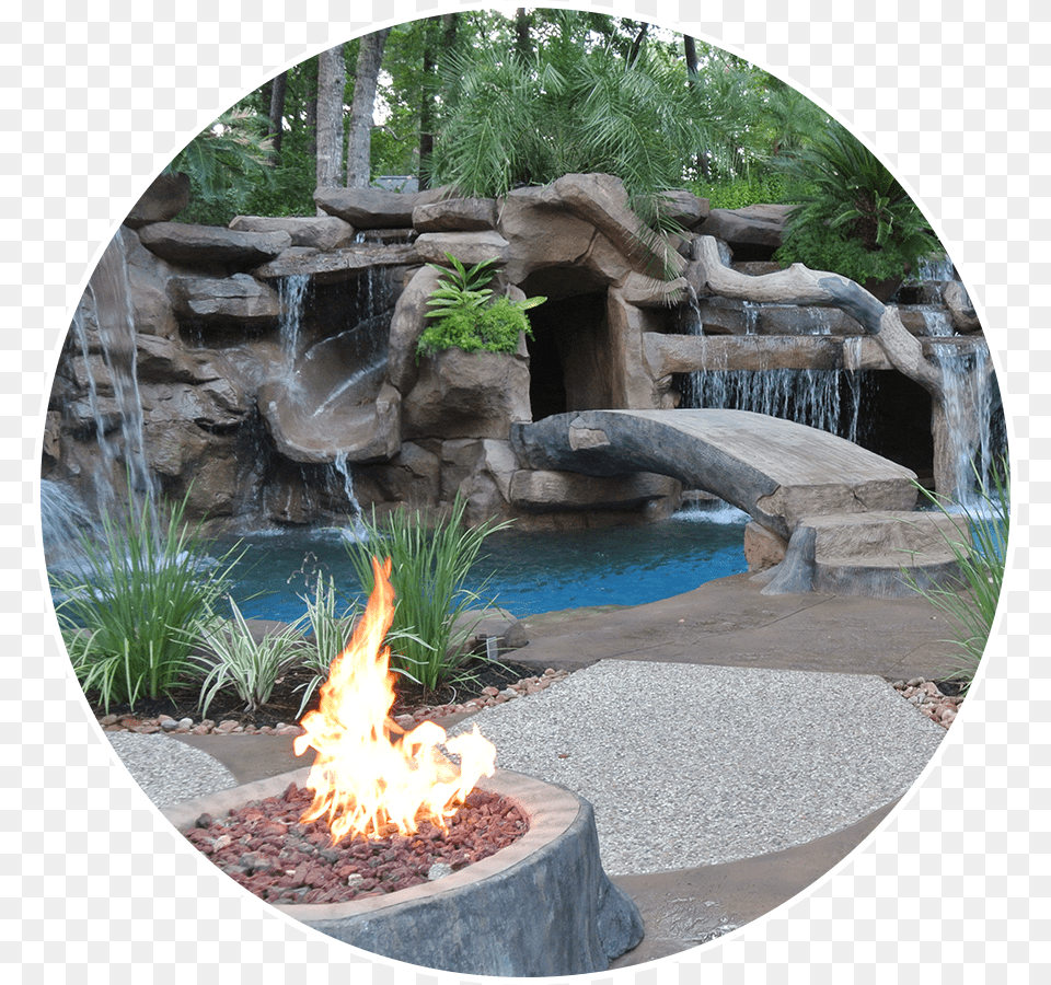 Supreme Pools Amp Spas Supreme Pools Is The Standard Fountain, Fire, Flame, Water, Pond Free Transparent Png