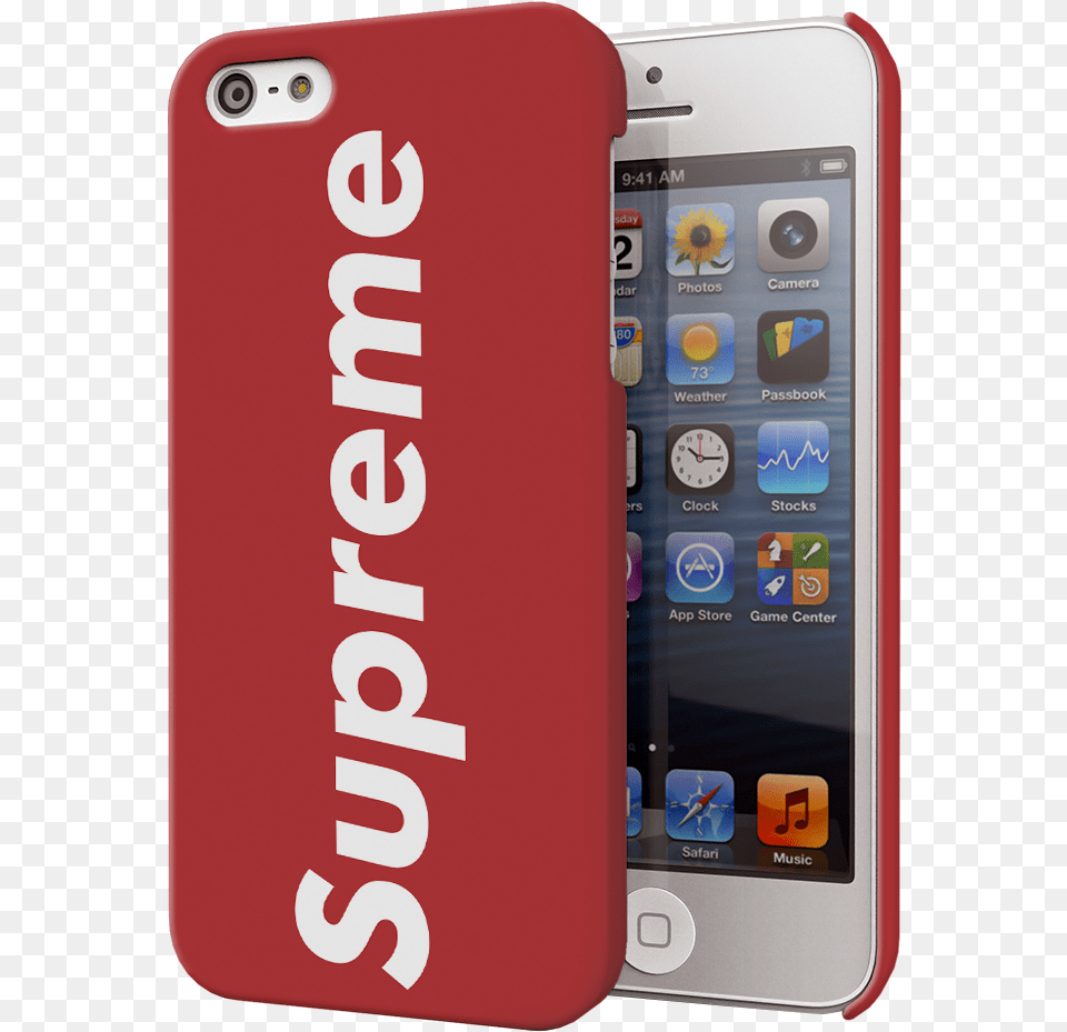 Supreme Red Cases For Iphone, Electronics, Mobile Phone, Phone Free Png
