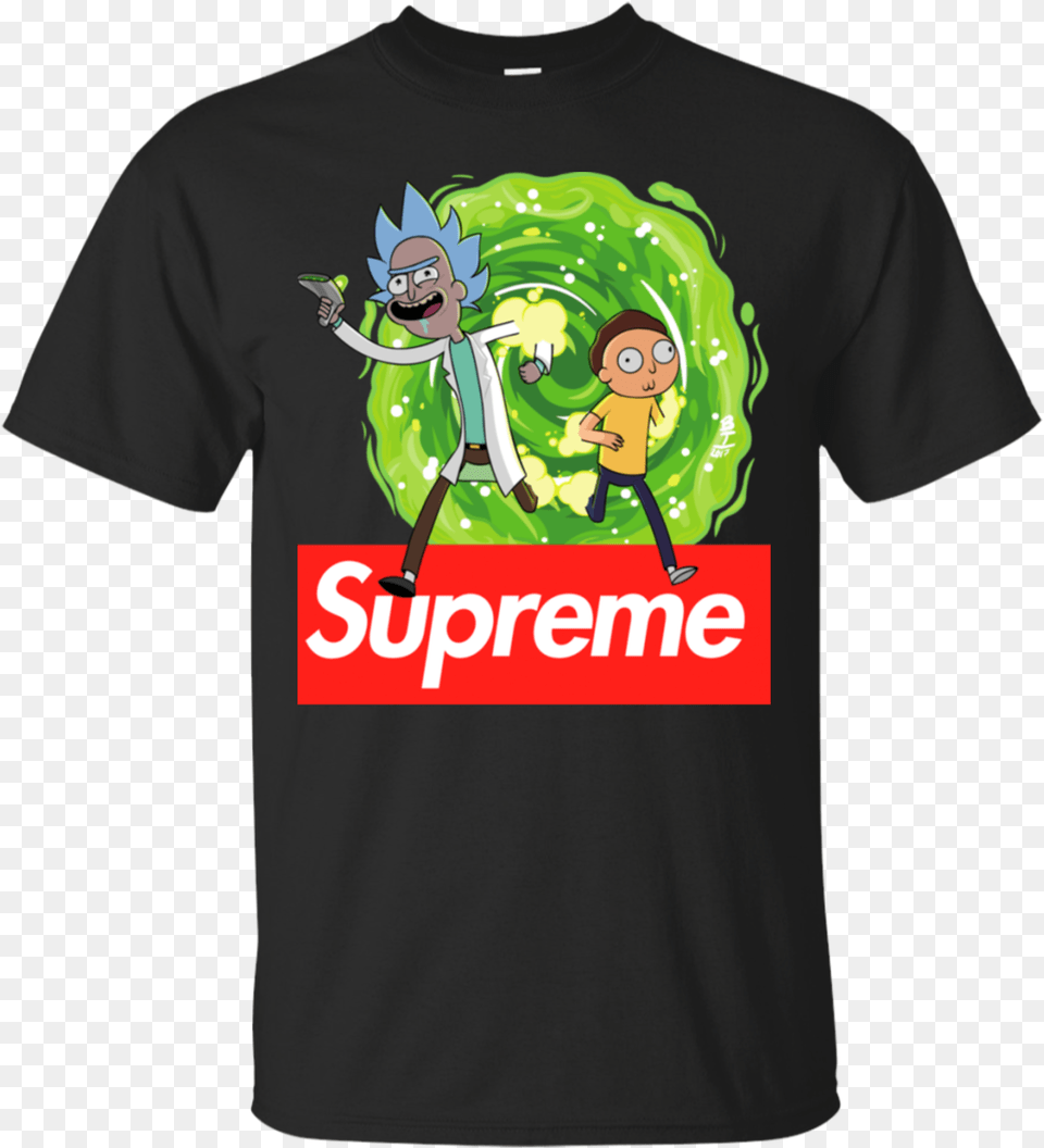 Supreme Rick And Morty Shirt Supreme Rick And Morty, Clothing, T-shirt, Baby, Person Png