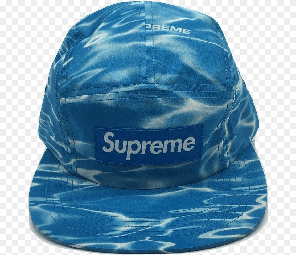 Supreme Ripple Camp Cap Supreme, Baseball Cap, Clothing, Hat, Swimwear Png Image