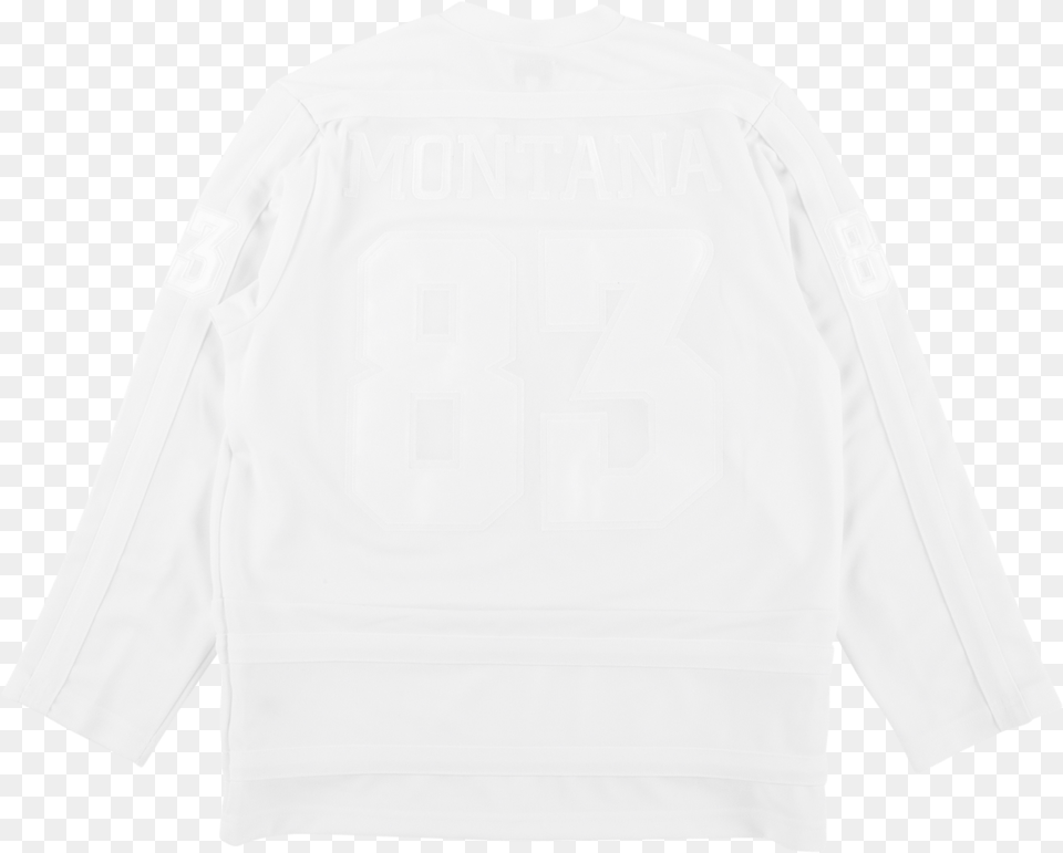 Supreme Scarface Hockey Jersey Fw, Clothing, Knitwear, Long Sleeve, Shirt Free Transparent Png