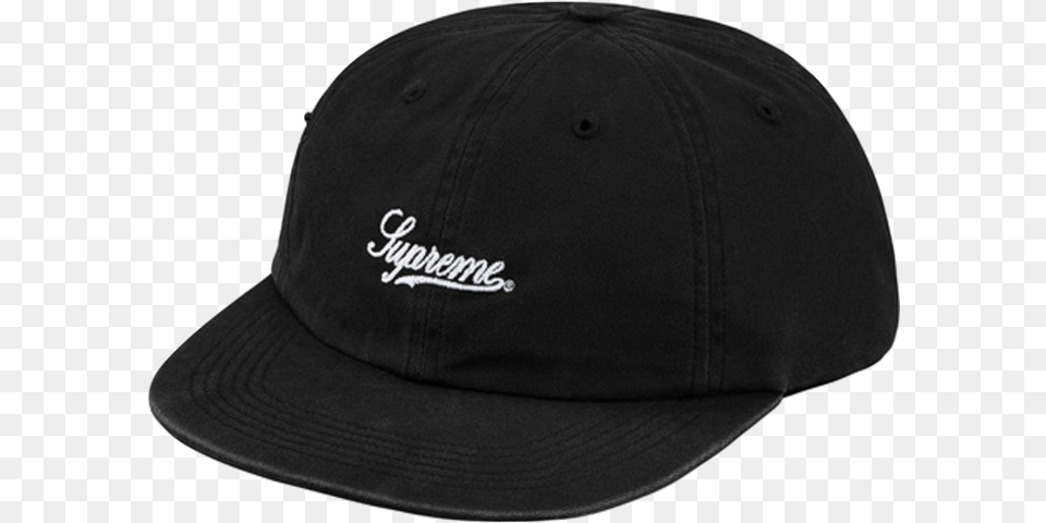 Supreme Side Pocket Script Logo 6 Panel, Baseball Cap, Cap, Clothing, Hat Free Png Download