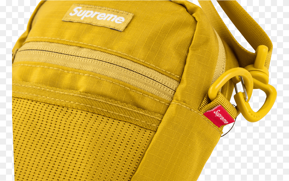 Supreme Small Shoulder Bag Quotss17quot Supreme Yellow Shoulder Bag, Backpack, Accessories, Handbag Free Transparent Png
