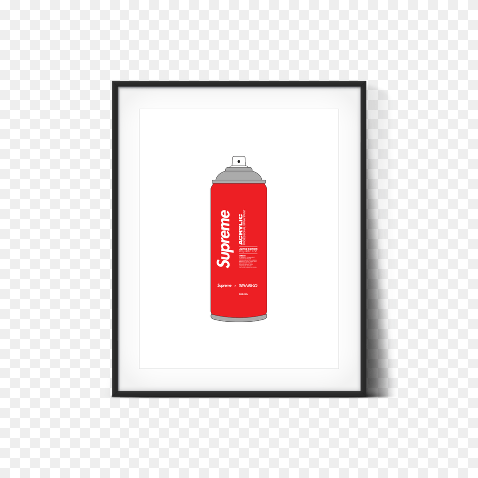 Supreme Spray Paint Poster Antonio Brasko, Cylinder, Can, Spray Can, Tin Free Png Download