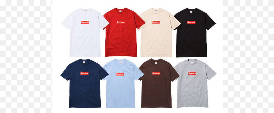 Supreme T Shirt Collection, Clothing, T-shirt, Long Sleeve, Sleeve Free Transparent Png