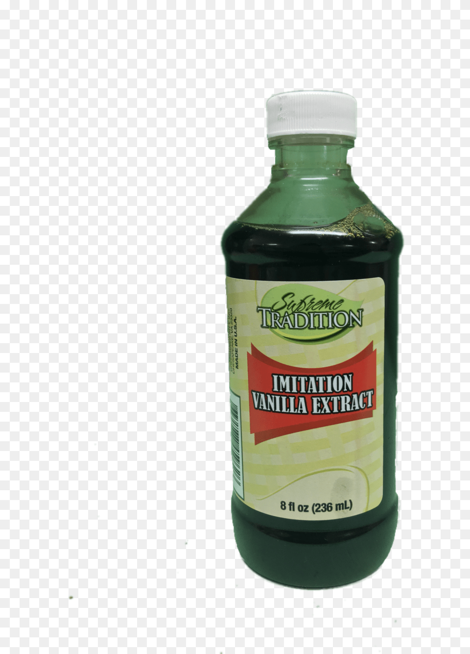 Supreme Tradition Imitation Vanilla Extract 8 Oz, Food, Seasoning, Syrup, Bottle Free Png