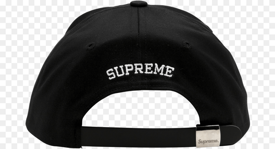 Supreme Visor Label 6 Panel Cap Supreme 6 Panel Hat Vizor, Baseball Cap, Clothing, Swimwear, Adult Png Image