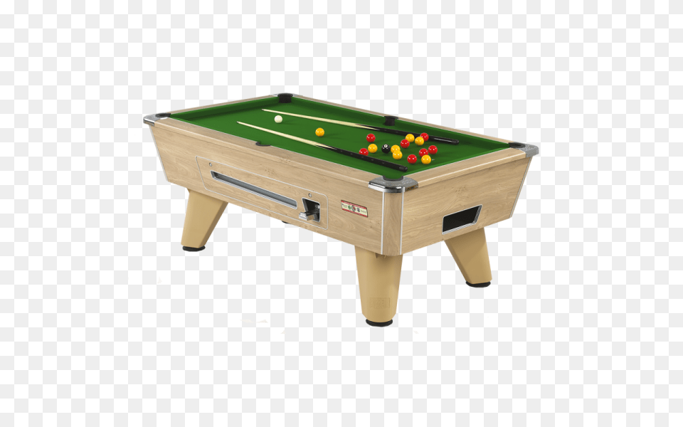 Supreme Winner Pool Table Oak With Uk Delivery Iq, Billiard Room, Furniture, Indoors, Pool Table Free Transparent Png