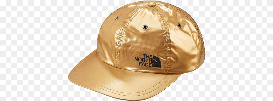 Supreme X Northface 6panel Supreme North Face Gold Hat, Baseball Cap, Cap, Clothing, Hardhat Free Png Download