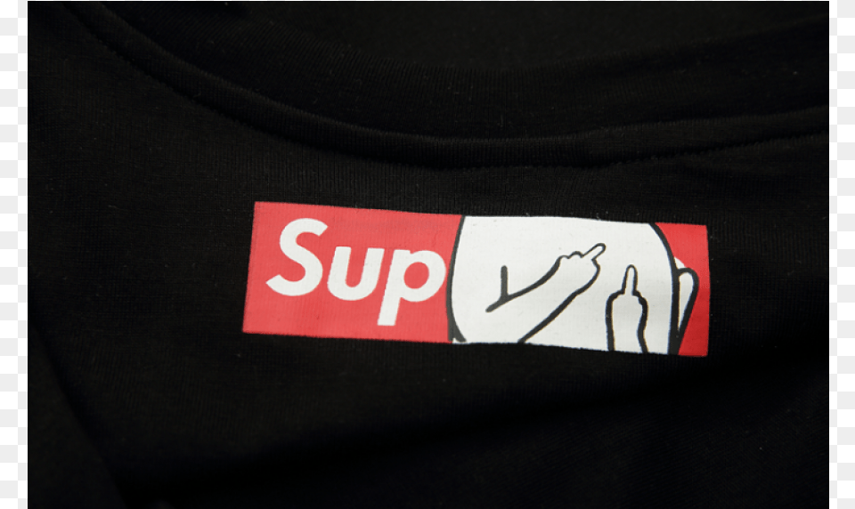 Supreme X Rip N Dip Logo, Clothing, T-shirt, Text, Symbol Free Png