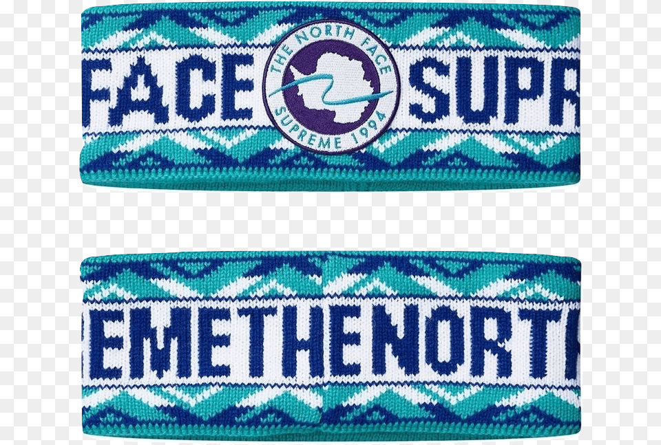 Supreme X The North Face Expedition Headband Supreme North Face Headband, Home Decor, Rug, Clothing, Knitwear Png Image