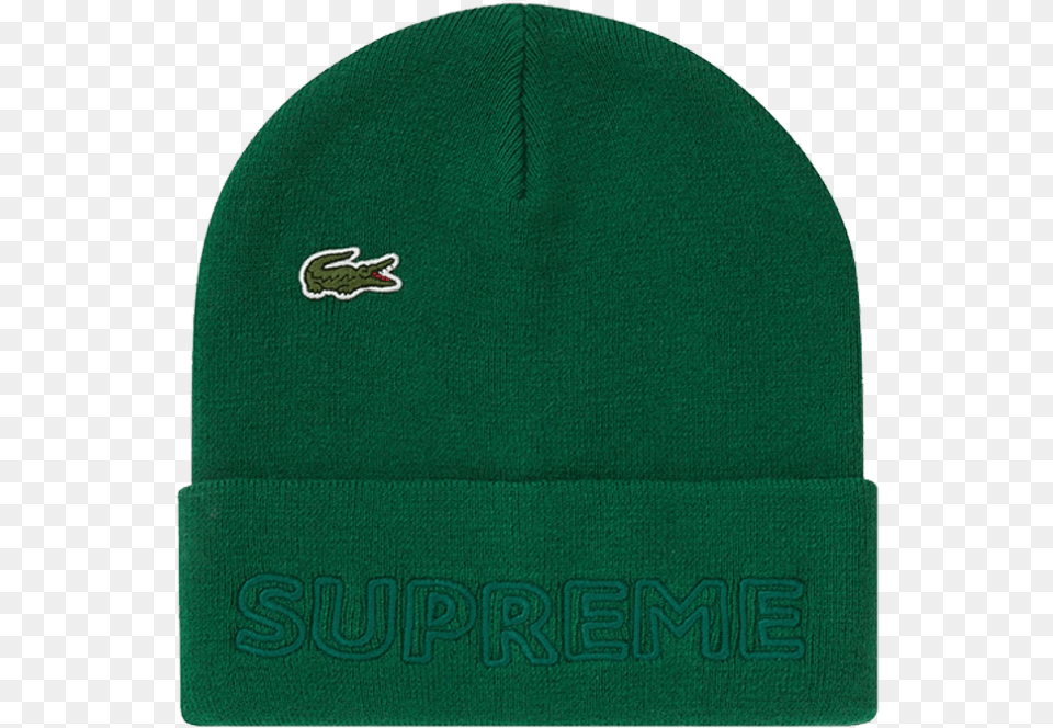 Supremelacoste Beanieclass Beanie, Cap, Clothing, Hat, Baseball Cap Free Png Download