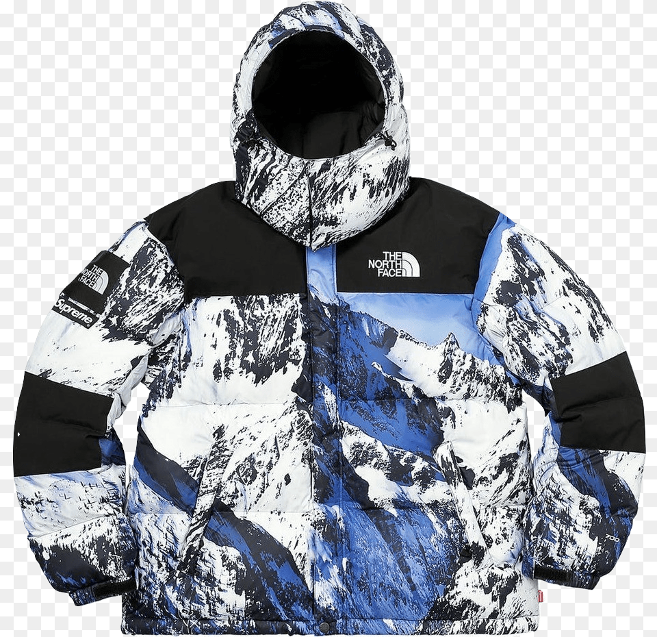 Supremethe North Face Baltoro Moutain Jacket Supreme North Face Baltoro, Clothing, Coat, Sweatshirt, Sweater Png Image