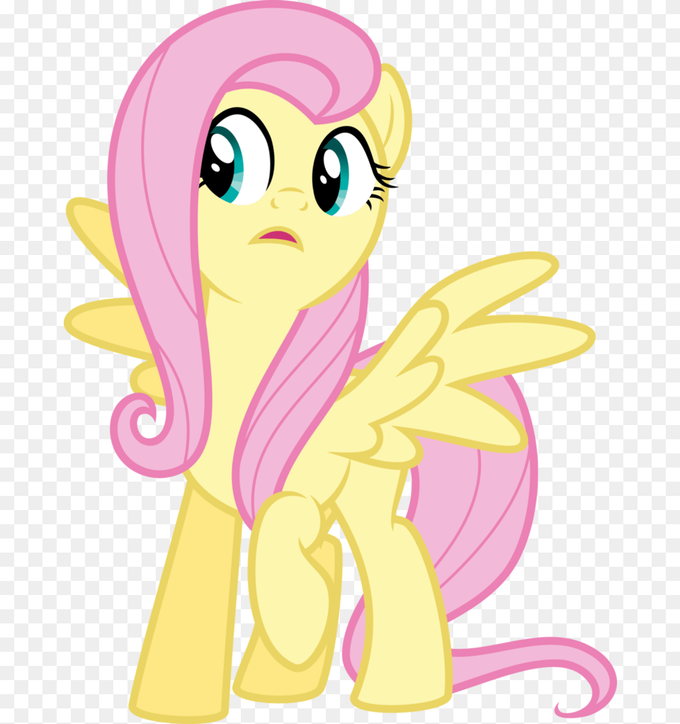Suprised My Little Pony Fluttershy Surprised, Book, Comics, Publication, Baby Free Transparent Png