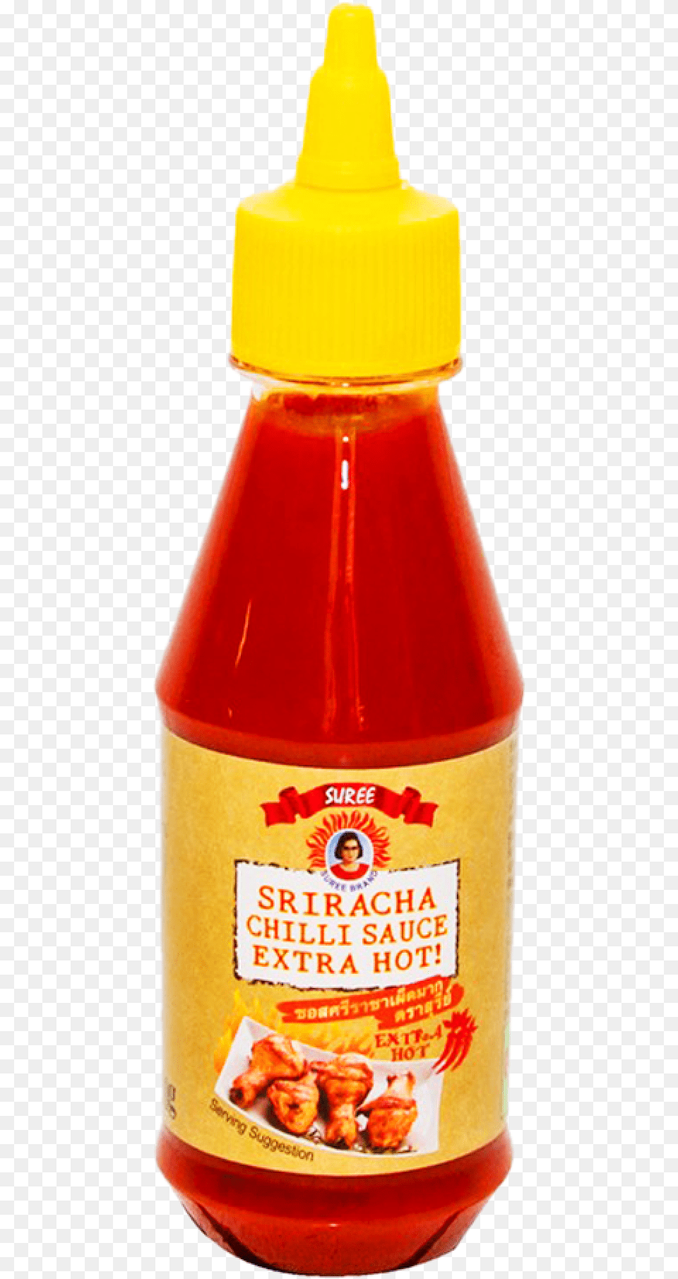 Suree Sauce Sriracha Chili Extra Hot 200 Ml, Food, Ketchup Free Png