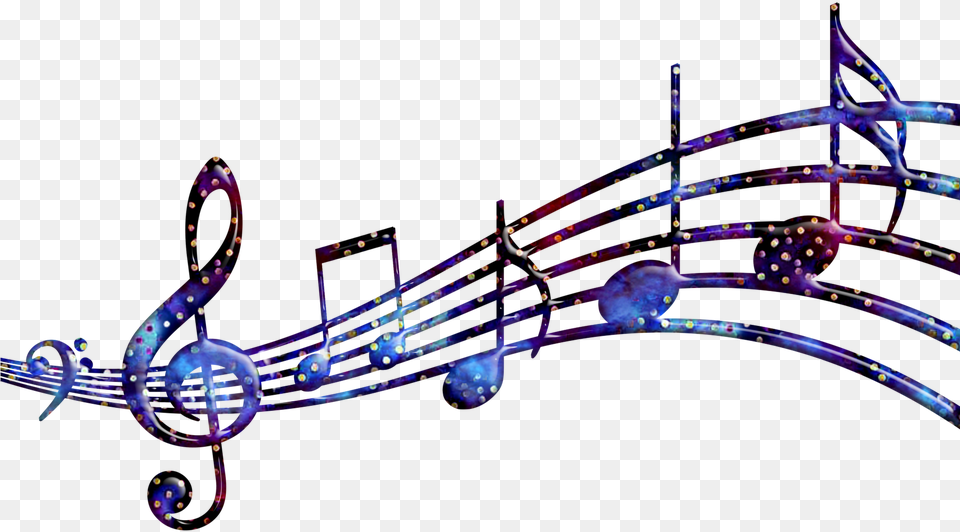 Surely More Applause Will Await Him In His Musical Background Musical Notes, Purple, Light, Lighting, Outdoors Png Image