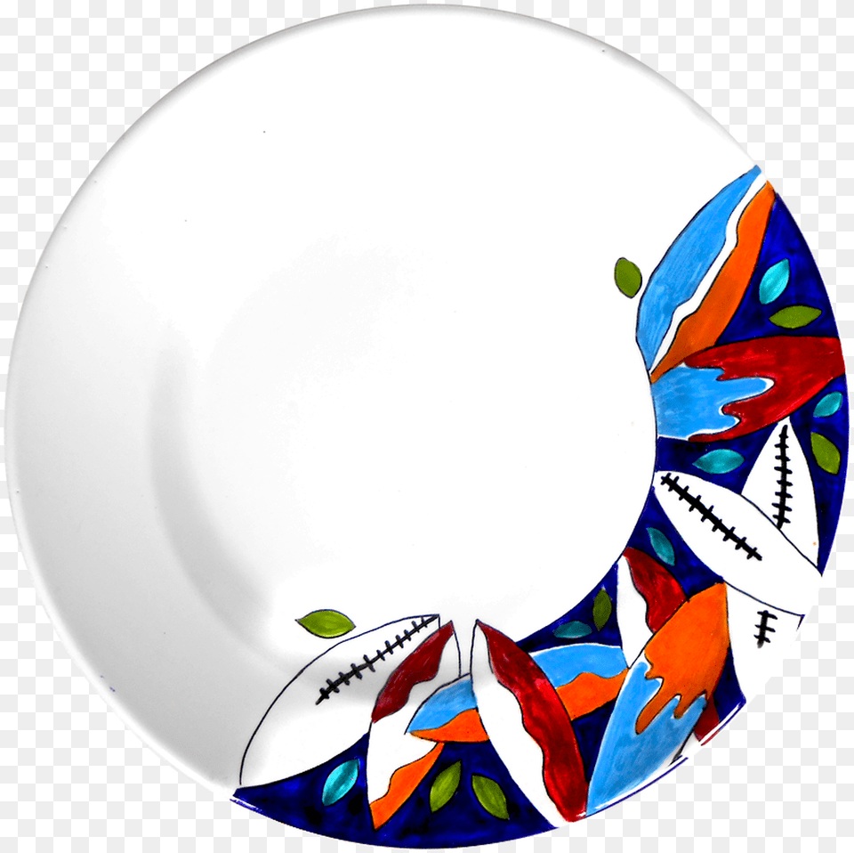 Surfboard Dinner Plate Circle, Art, Dish, Food, Meal Free Png Download