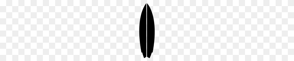 Surfboard Icons Noun Project, Gray Png Image