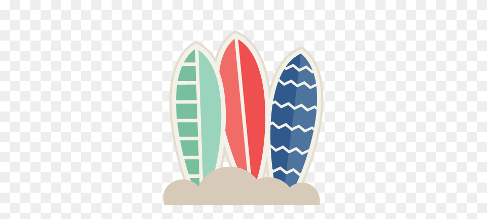 Surfboards Beach Cutting For Cricut Cute, Leisure Activities, Nature, Outdoors, Sea Png Image