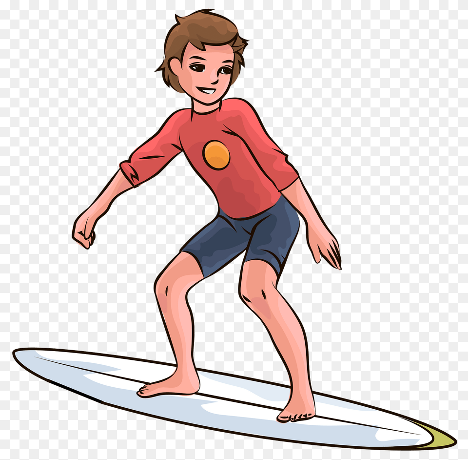 Surfer Boy Clipart, Water, Nature, Outdoors, Sea Waves Free Png Download