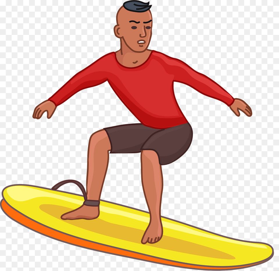 Surfer Clipart, Water, Surfing, Leisure Activities, Nature Png Image