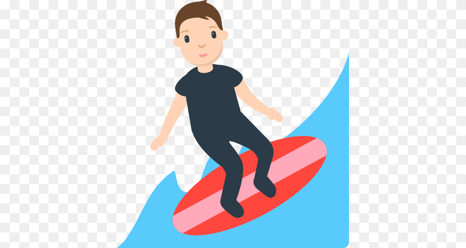 Surfer Emoji For Facebook Email Sms Id, Water, Surfing, Sport, Leisure Activities Png