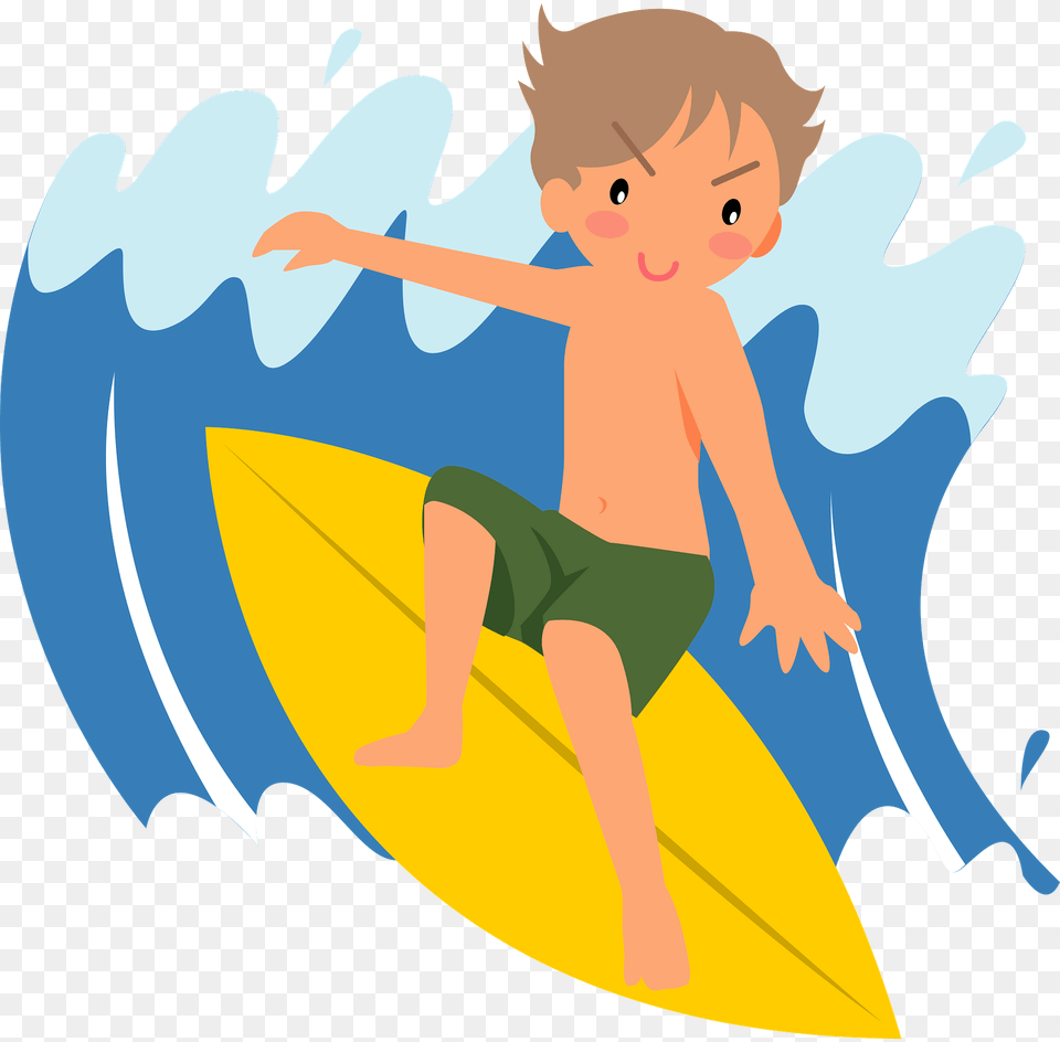 Surfer Is Surfing Clipart, Water, Sport, Leisure Activities, Nature Free Png Download