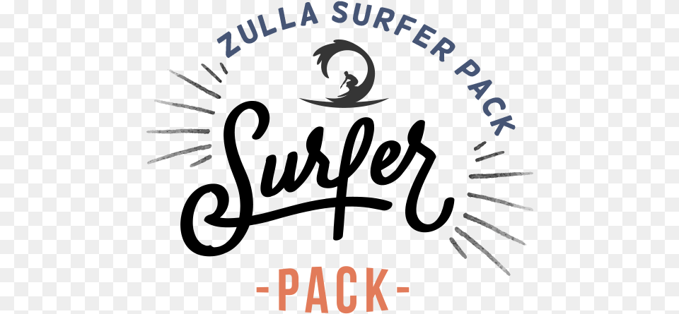 Surfer Pack Calligraphy, Logo, Person, Outdoors Free Png